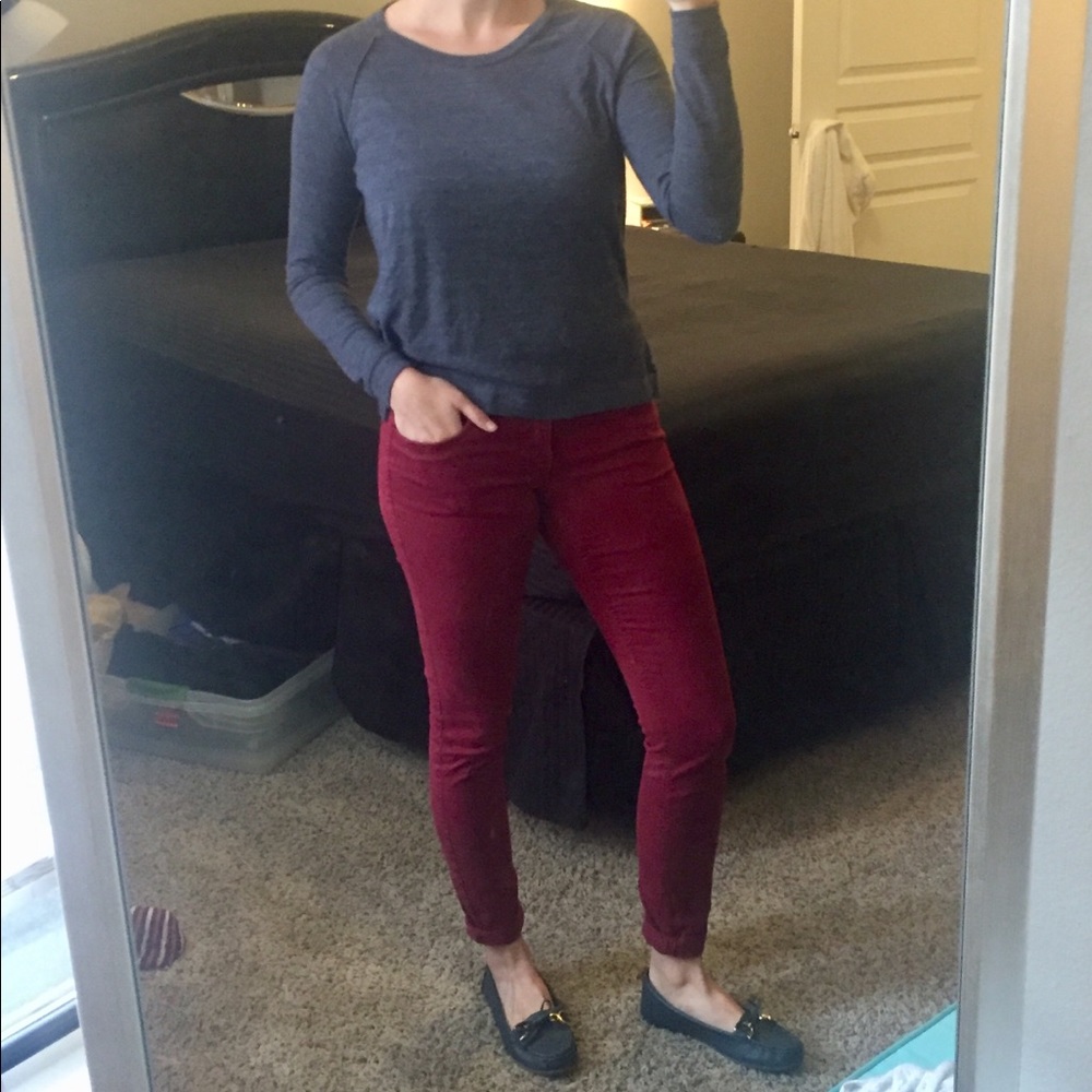 Maroon Express Jeans